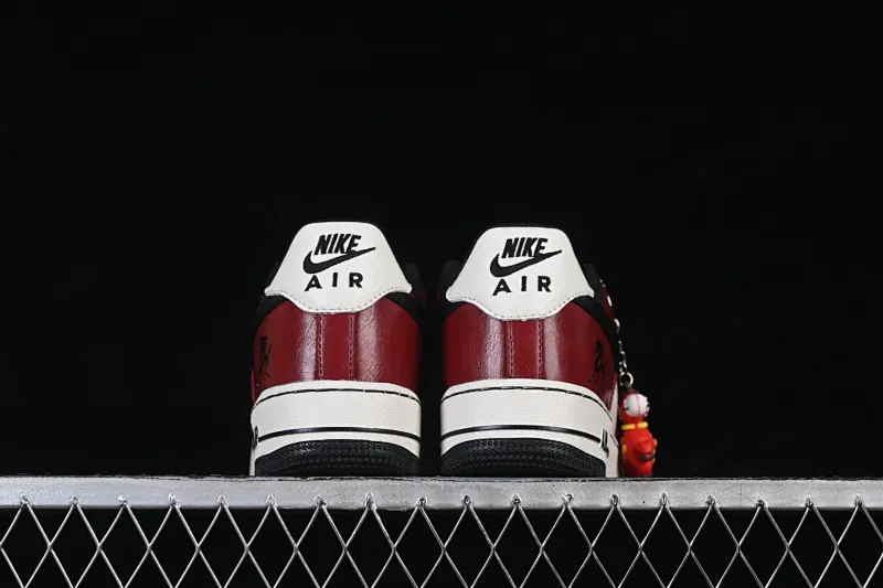 All categories Nk Air Force 1 Air Force series Nk Air Force 1 Low Air Force low top Nike Air Force 1'07 Low Year of the Horse limited edition Red milk white Air Force 1 low top casual sneakers HF3148-102